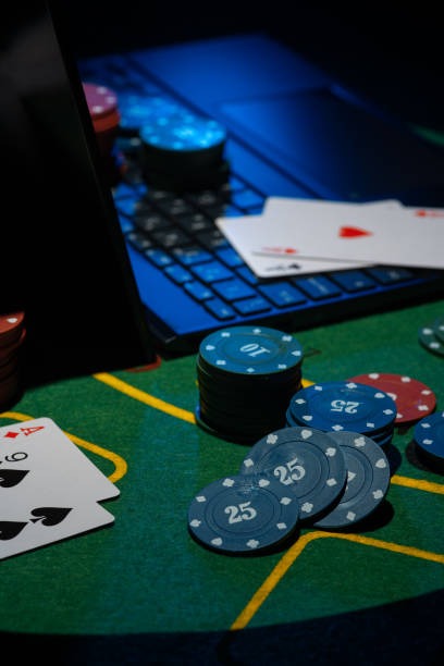 Live Casino Hold'em dealer at bet 5000 studio in Jakarta