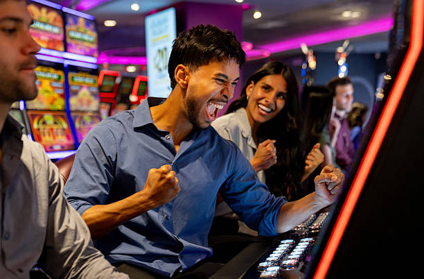 Live roulette table with professional croupier